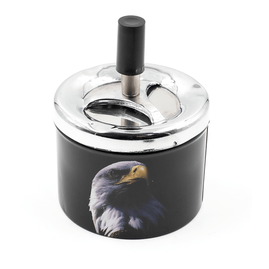 ASHTRAY - EAGLE SPINNING TRAY 9.3CM The Bong Shop