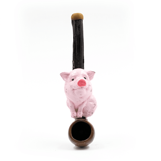 PIPE - PIGGY HAND CRAFTED 12cm The Bong Shop