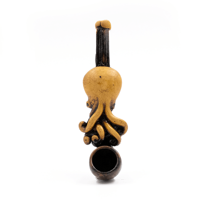 PIPE - OCTOPUS HAND CRAFTED 12cm The Bong Shop