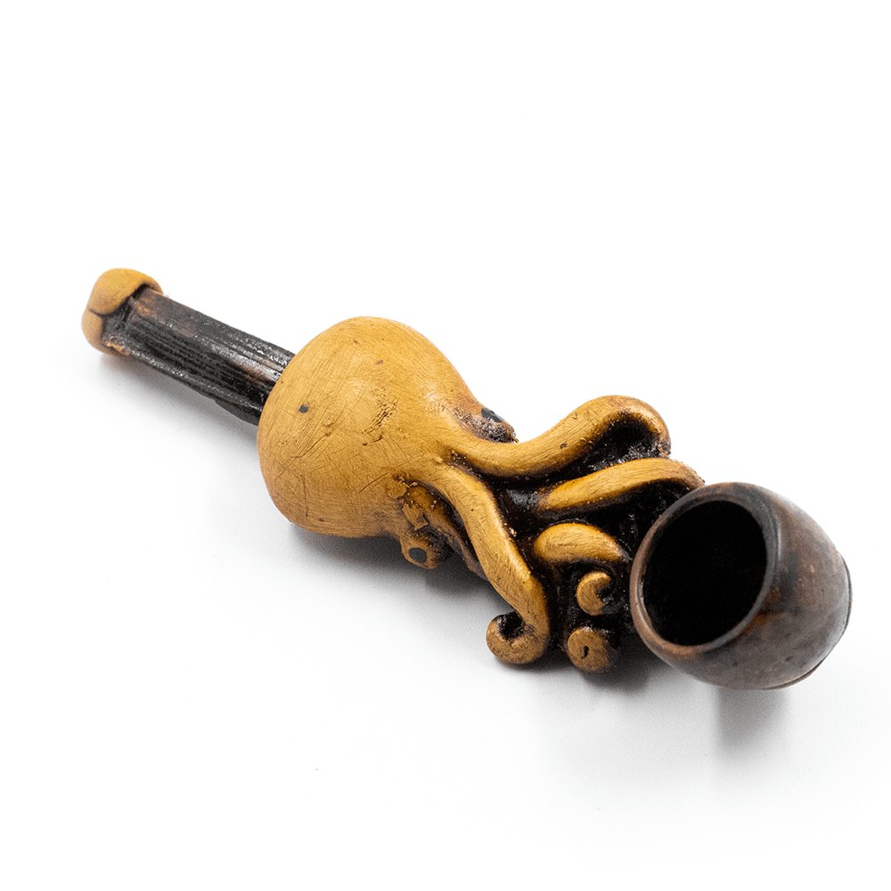 PIPE - OCTOPUS HAND CRAFTED 12cm The Bong Shop