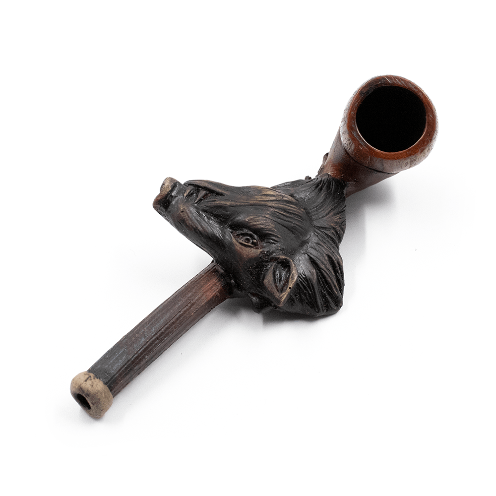 PIPE - BOARS HEAD HAND CRAFTED 12cm The Bong Shop