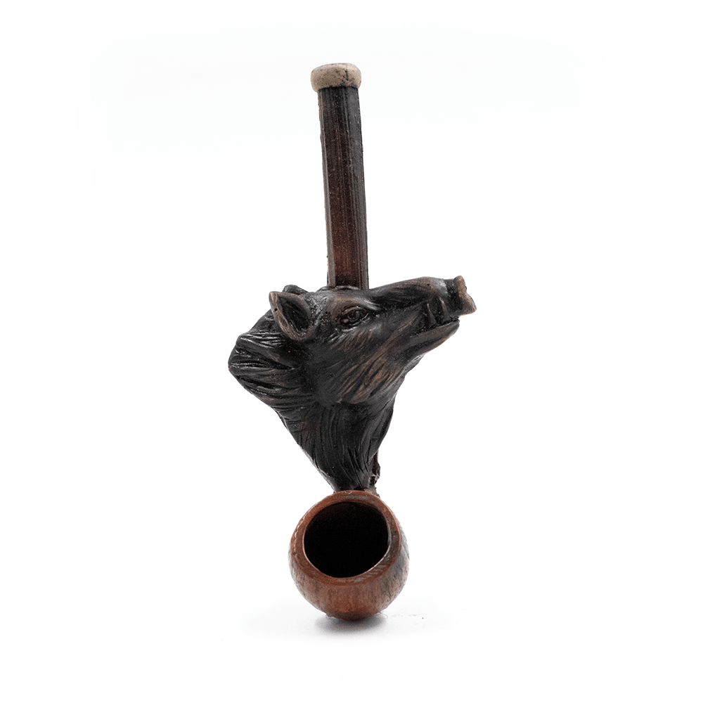 PIPE - BOARS HEAD HAND CRAFTED 12cm The Bong Shop