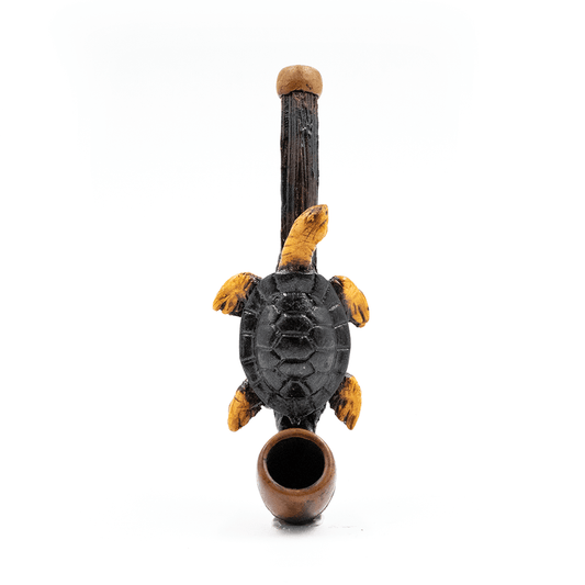 PIPE - SEA TURTLE HAND CRAFTED 12cm The Bong Shop