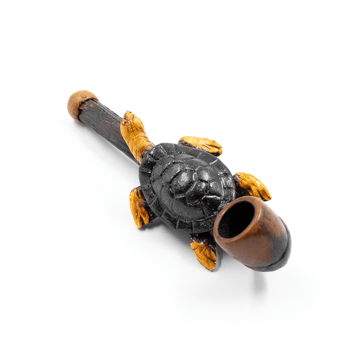 PIPE - SEA TURTLE HAND CRAFTED 12cm The Bong Shop