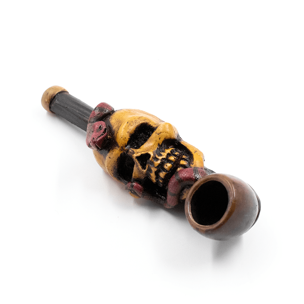 Snake and Skull Pipe The Bong Shop