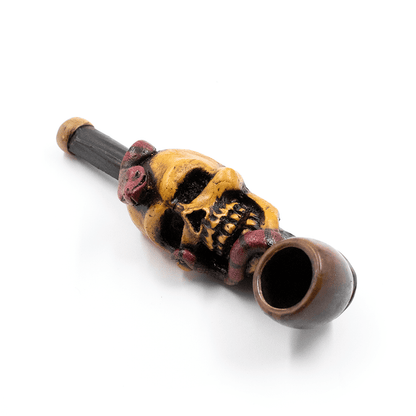 Snake and Skull Pipe The Bong Shop