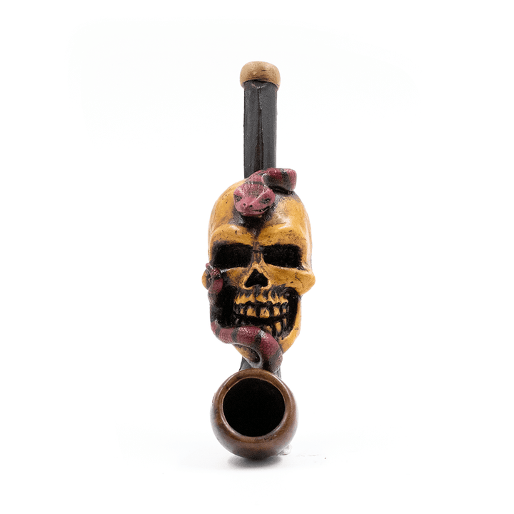 Snake and Skull Pipe The Bong Shop