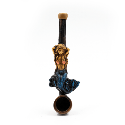 PIPE - MERMAID IN BIKINI TOP HAND CRAFTED 12cm The Bong Shop
