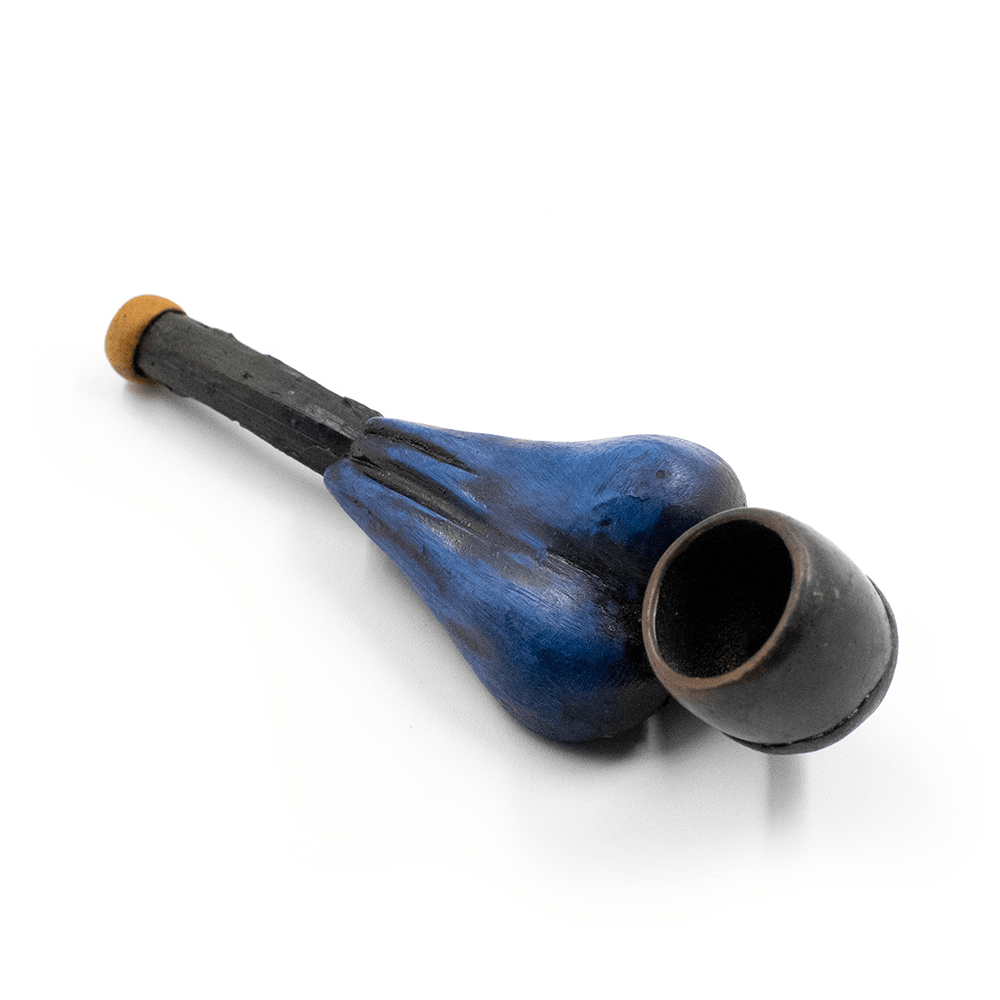 PIPE - BLUE BALLS HAND CRAFTED 12cm The Bong Shop