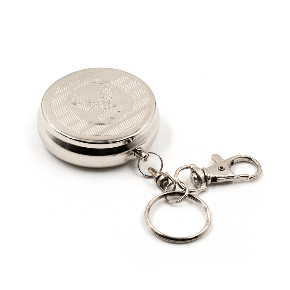 ASHTRAY - ROUND 48mm KEYRING POCKET HARLEY DESIGN The Bong Shop