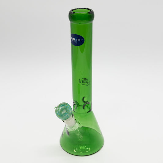 D4 Beaker Glass Bong Waterfall