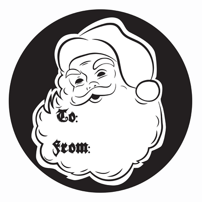 WAKE 'N' BAKE | 24 PACK OF TATTOO XMAS STICKERS Wake 'n' Bake