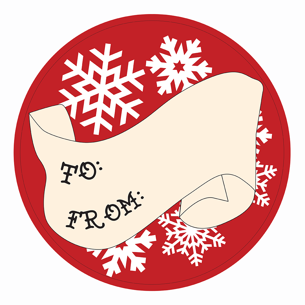 WAKE 'N' BAKE | 24 PACK OF TATTOO XMAS STICKERS Wake 'n' Bake