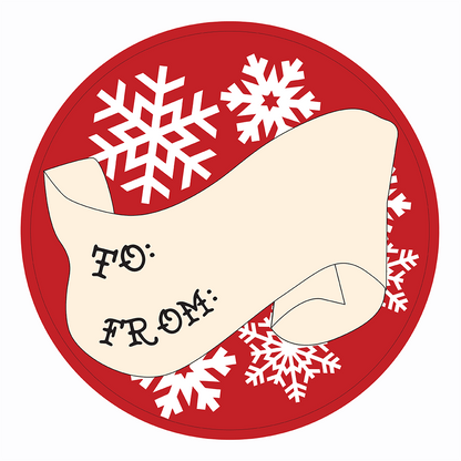 WAKE 'N' BAKE | 24 PACK OF TATTOO XMAS STICKERS Wake 'n' Bake
