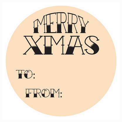 WAKE 'N' BAKE | 24 PACK OF TATTOO XMAS STICKERS Wake 'n' Bake