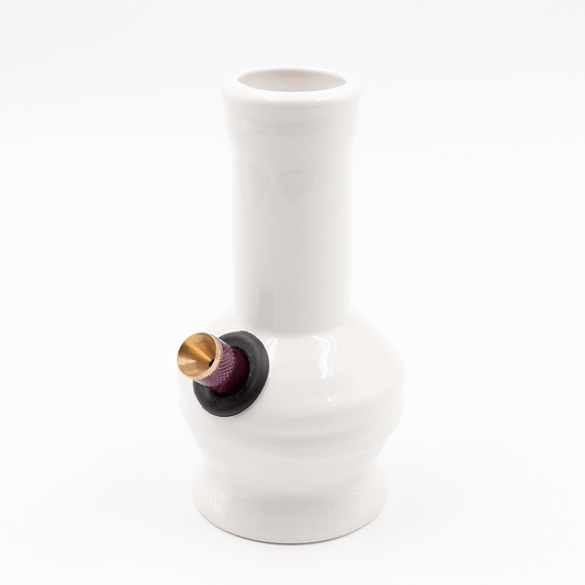UFO Ceramic Bong - White The Bong Shop