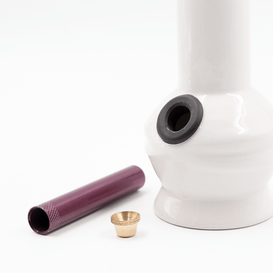 UFO Ceramic Bong - White The Bong Shop