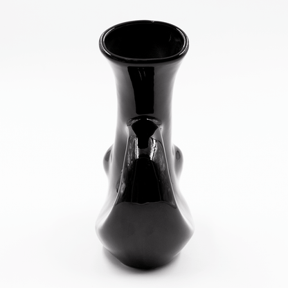 Walking Man Ceramic Bong - Black The Bong Shop