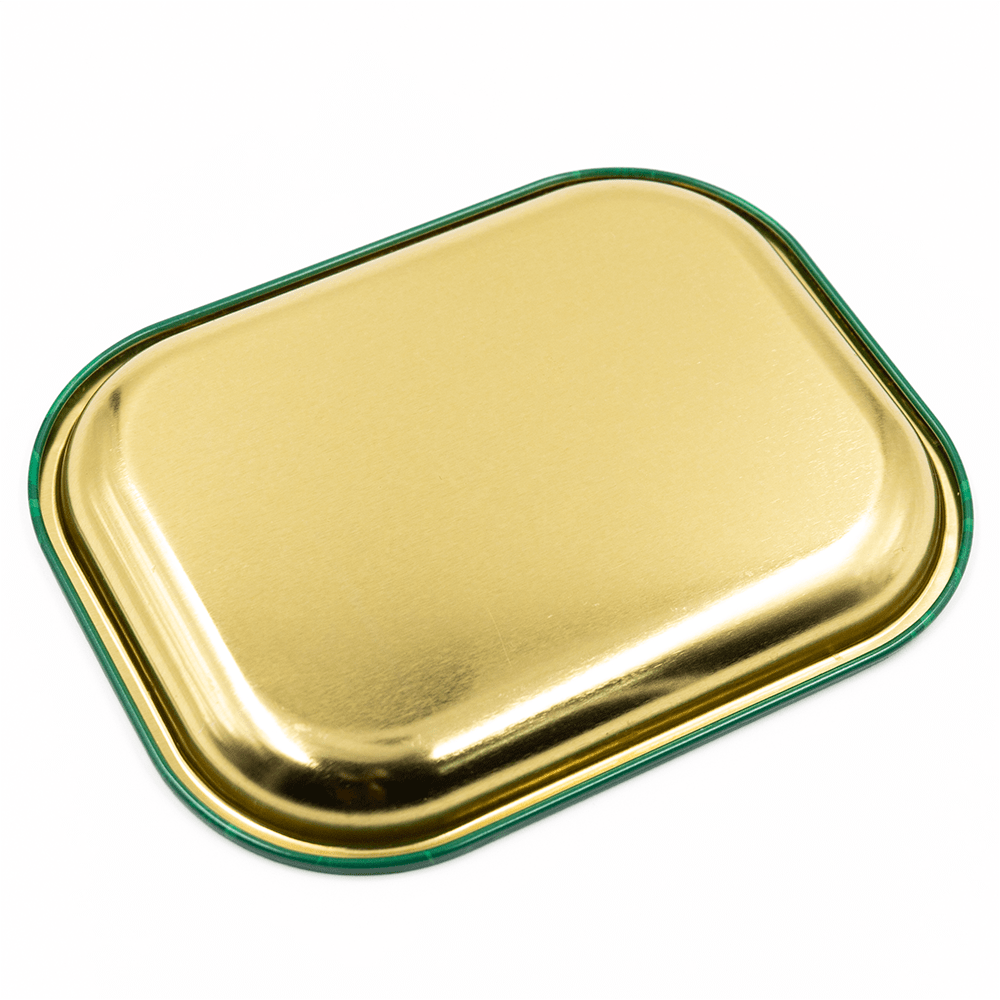 Rolling Tray - Keep Calm And Smoke Weed Green 18 X 14cm The Bong Shop
