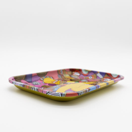 ROLLING TRAY - COMA HOMER 28.8 X 18.8cm The Bong Shop