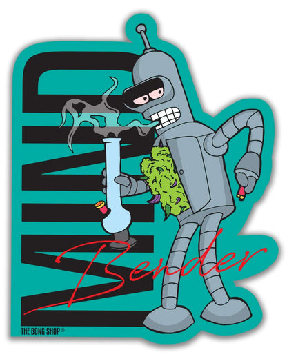 STICKER - MIND BENDER TBS The Bong Shop