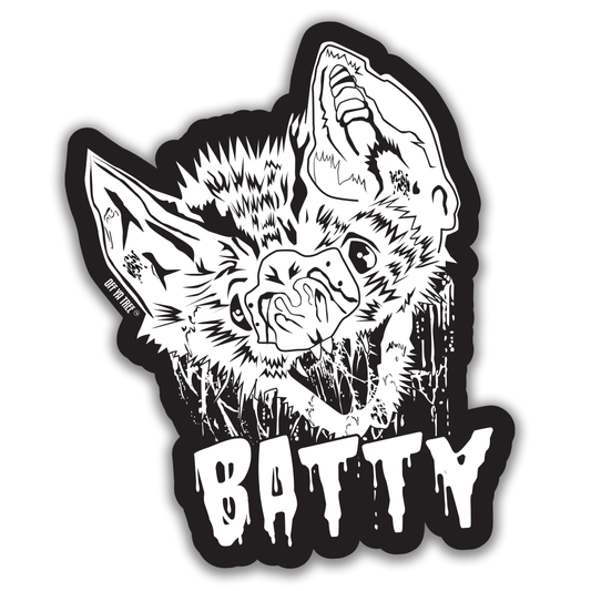 STICKER - BATTY OYT Off Ya Tree