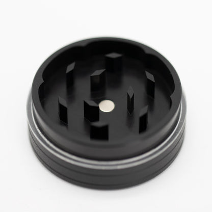 Two-Part Aluminium Grinder - Matte Black (40mm) Waterfall