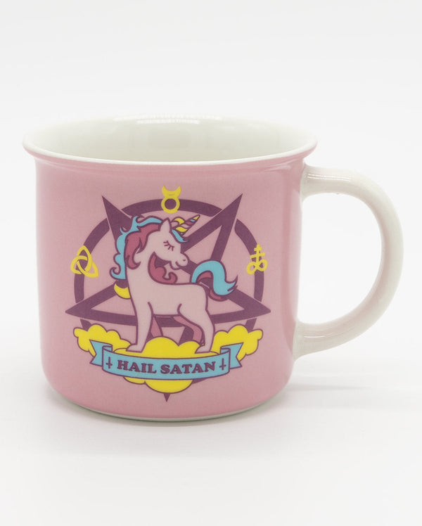 Hail Satan Pink Mug Wake 'n' Bake