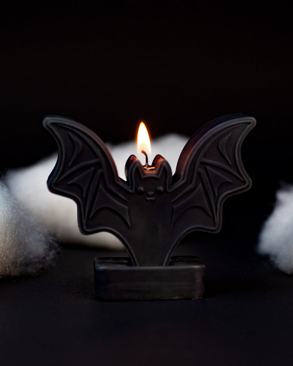 Cute Bat Candle Wake 'n' Bake