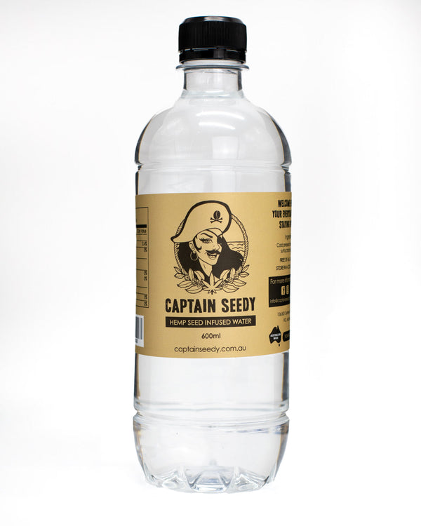 Hemp Seed Infused Water - 600ml Captain Seedy