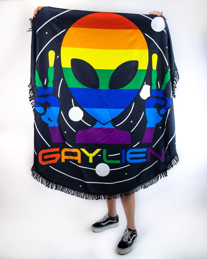 Gaylien Round Towel Wake 'n' Bake