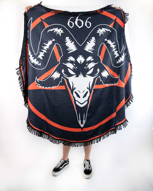 666 Round Towel Wake 'n' Bake