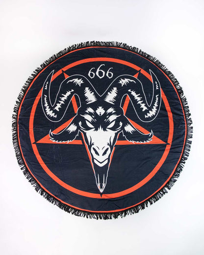 666 Round Towel Wake 'n' Bake
