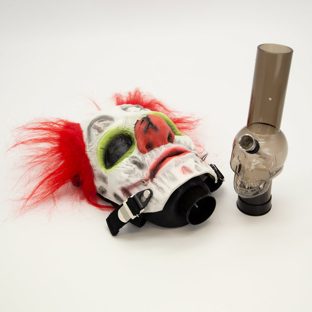 Gas Mask Bong - The Joker Clown The Bong Shop