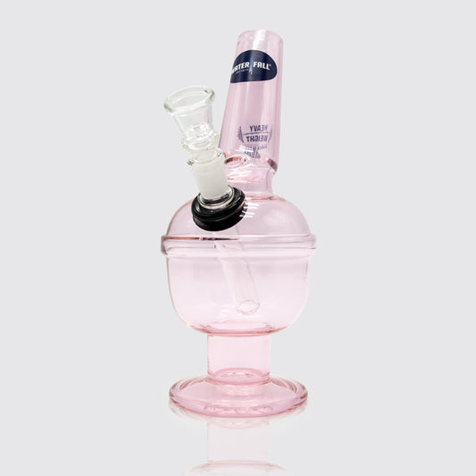 Pulsar Glass Bong - Pink Waterfall