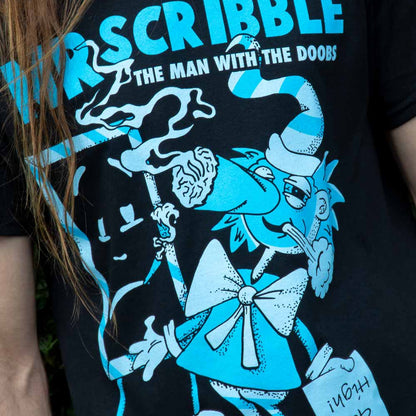 Mr Scribble The Man with Doobs T-Shirt Highlines