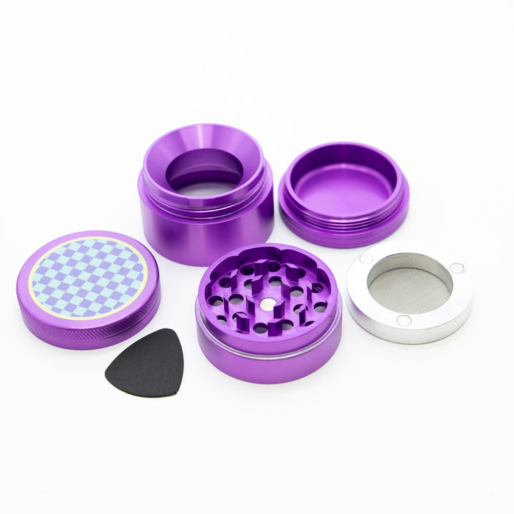 Checkers Four-Part Metal Grinder Planet X