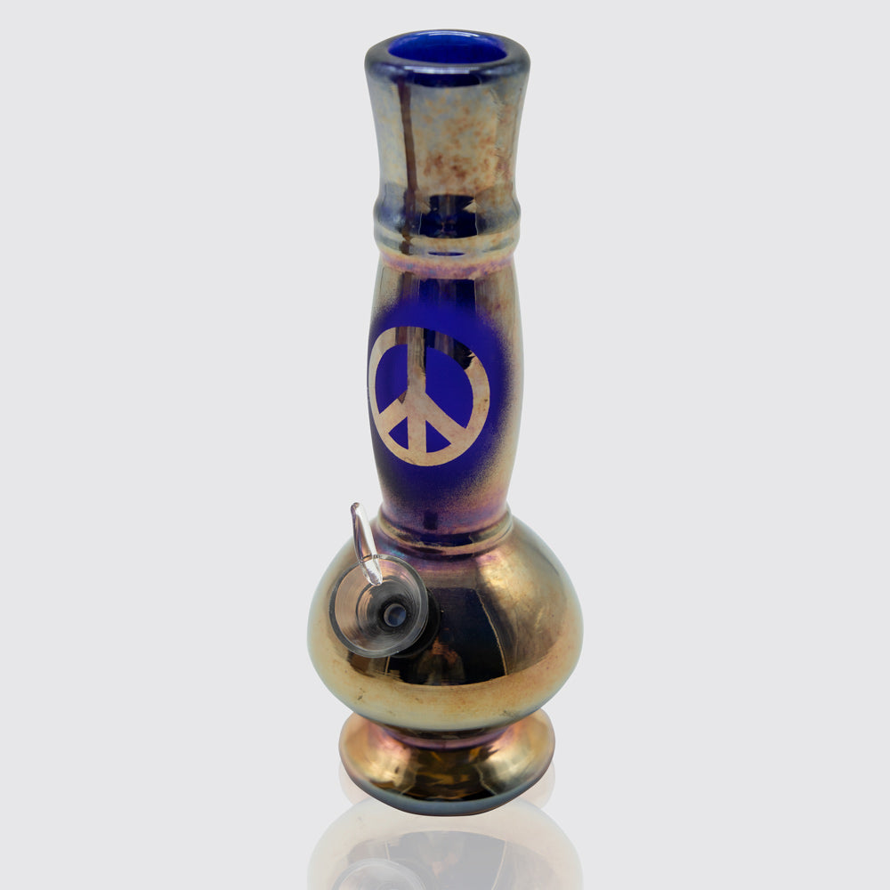 Peaceful Bong - Chrome Purple Planet X