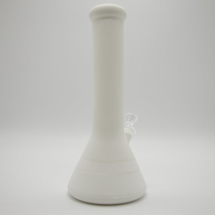 Conical White Silicone Bong The Bong Shop