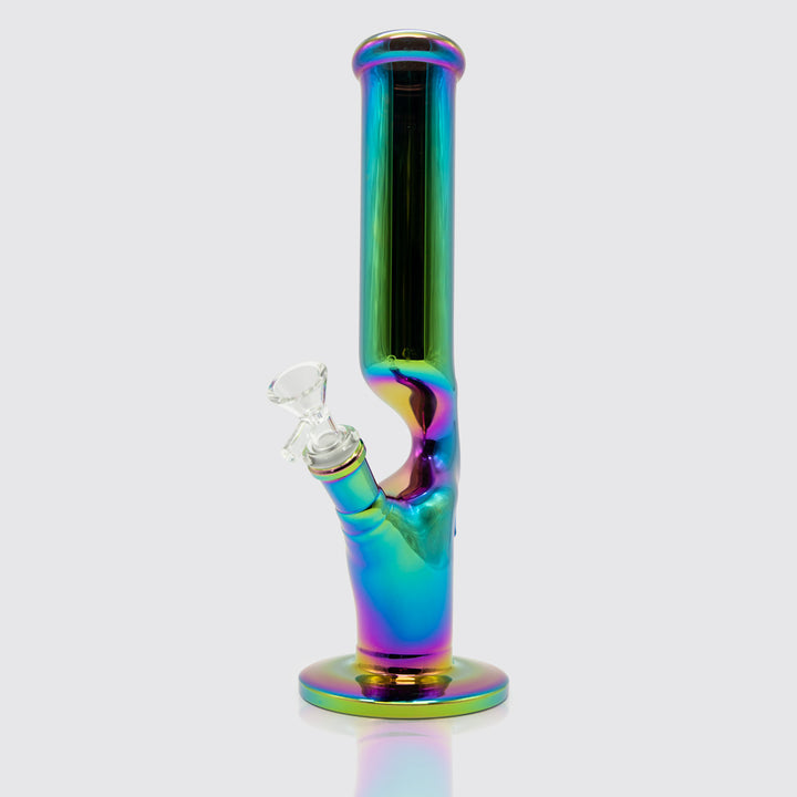 Melting Rainbow Glass Bong Planet X