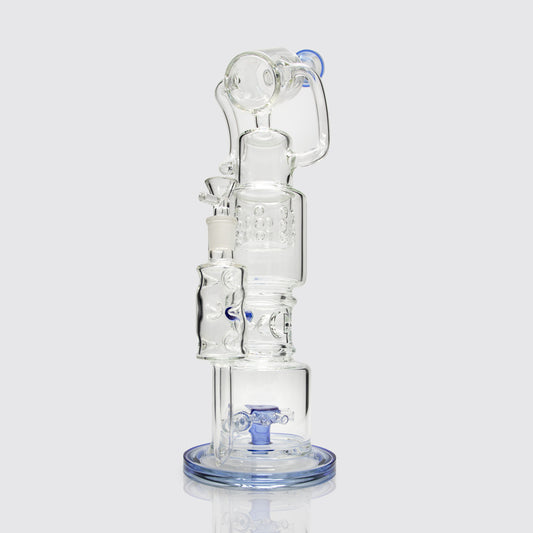 Hubble Periscope Glass Bong - Blue Planet X