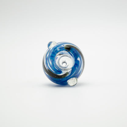 Inside Out Glass Cone - Blue (18mm) The Bong Shop