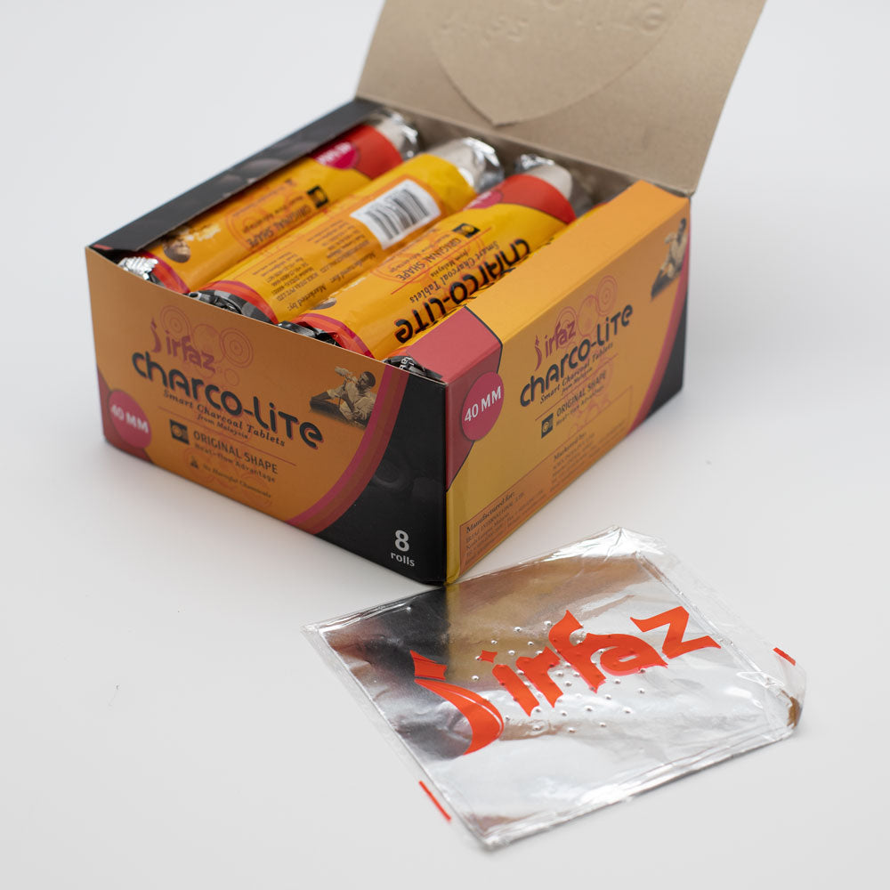 CHARCOAL TABLETS - SOEX 10 TABLETS PER ROLL The Bong Shop