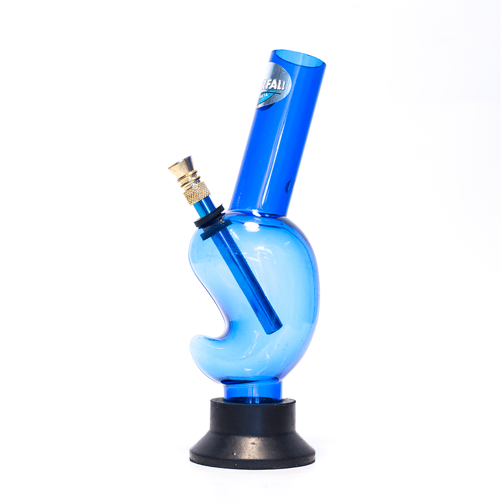 Acrylic Mango Bong - Blue The Bong Shop