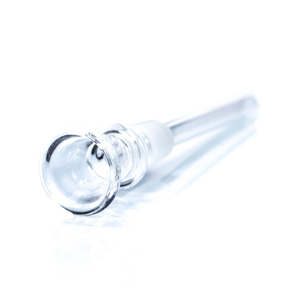 10CM GLASS SLIDER STEM WITH ATTACHED CONE - 14MM. The Bong Shop