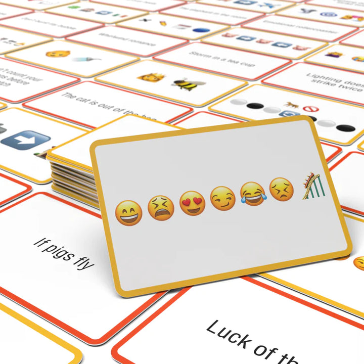 Games - Name The Emoticon Card Game [Original] Bubblegum Stuff