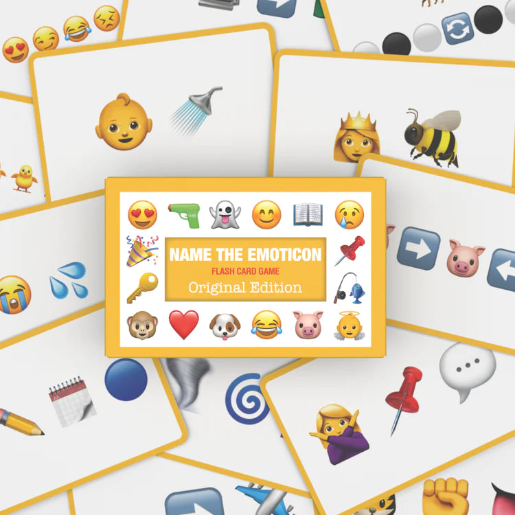 Games - Name The Emoticon Card Game [Original] Bubblegum Stuff