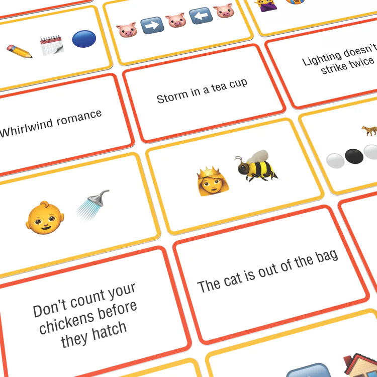 Games - Name The Emoticon Card Game [Original] Bubblegum Stuff