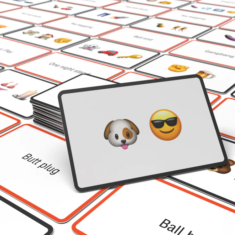 Games - Name The Emoticon Card Game [X-Rated] Bubblegum Stuff