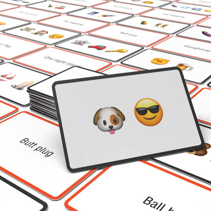 Games - Name The Emoticon Card Game [X-Rated] Bubblegum Stuff
